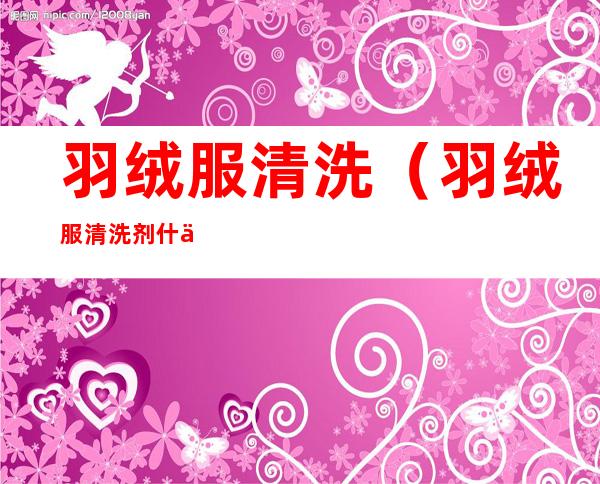 羽绒服清洗(羽绒服清洗剂什么牌子好)