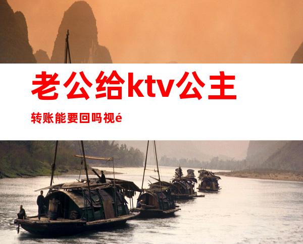 老公给ktv公主转账能要回吗视频(老公加ktv公主的微信转账)
