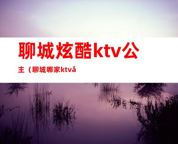 聊城炫酷ktv公主(聊城哪家ktv公主漂亮)