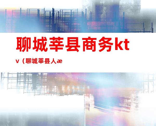 聊城莘县商务ktv(聊城莘县人民政府官网)