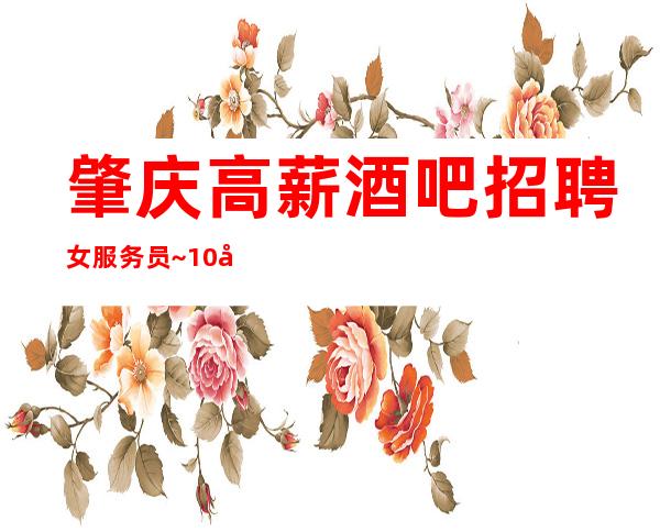 肇庆高薪酒吧招聘女服务员~10和10场招聘~身高1米60起