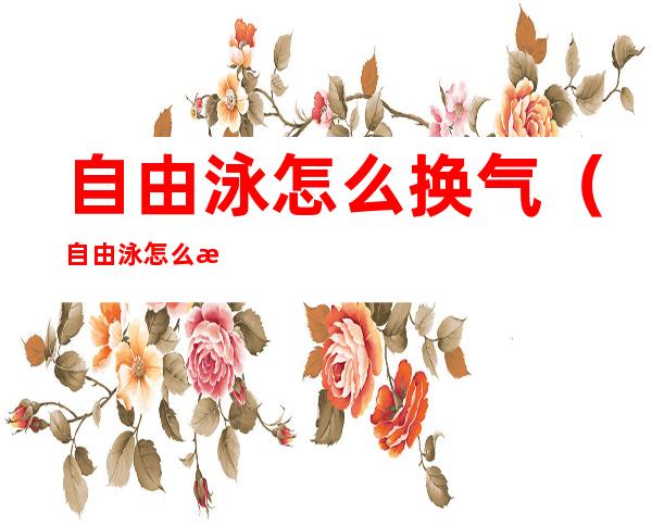 自由泳怎么换气?（自由泳怎么换气视频）