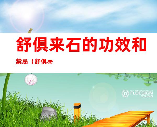 舒俱来石的功效和禁忌（舒俱来石的功效和禁忌舒俱来能入水吗）