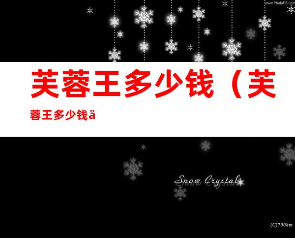 芙蓉王多少钱（芙蓉王多少钱一条 软盒）