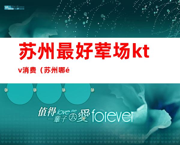 苏州最好荤场ktv消费(苏州哪里ktv多)