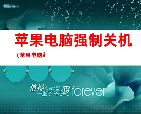 苹果电脑强制关机(苹果电脑强制关机重启)