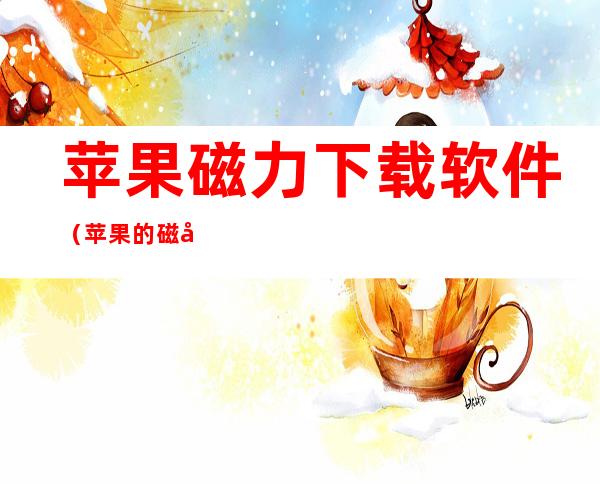 苹果磁力下载软件（苹果的磁力软件）