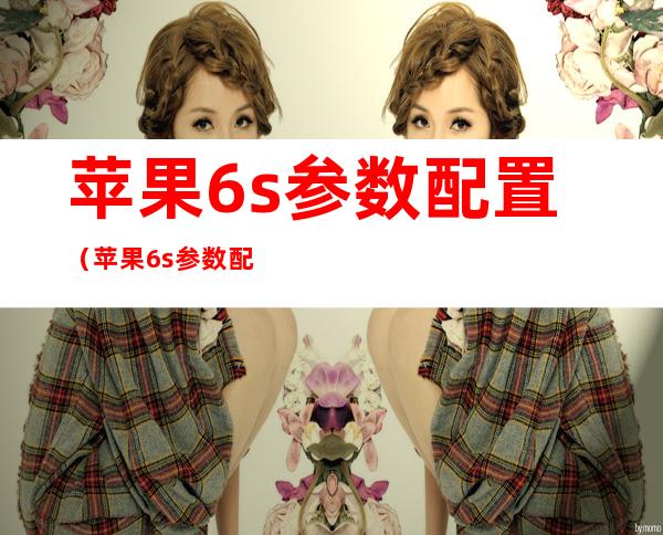苹果6s参数配置(苹果6s参数配置详情性能)