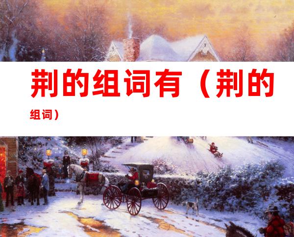 荆的组词有(荆 的组词)
