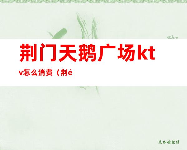 荆门天鹅广场ktv怎么消费(荆门天鹅广场ktv怎么消费的)