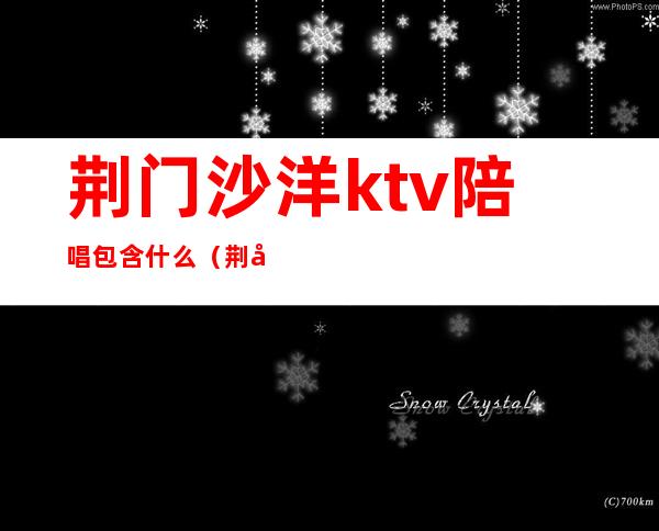 荆门沙洋ktv陪唱包含什么（荆州荆北路ktv陪唱）