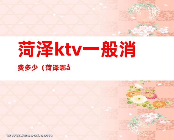 菏泽ktv一般消费多少（菏泽哪家ktv有出台的）