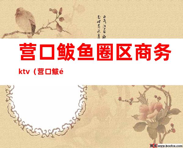 营口鲅鱼圈区商务ktv(营口鲅鱼圈区政府)
