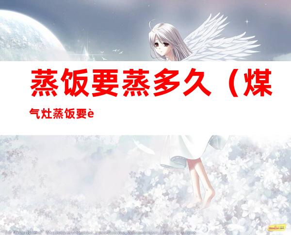 蒸饭要蒸多久（煤气灶蒸饭要蒸多久）