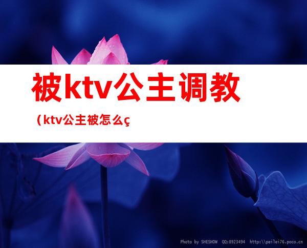 被ktv公主调教(ktv公主被怎么玩)