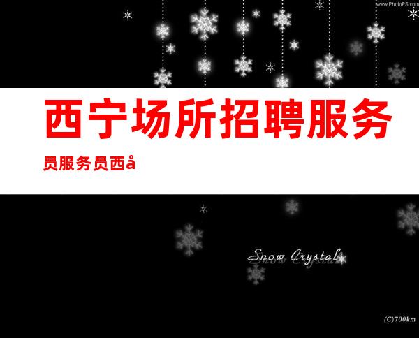 西宁场所招聘服务员服务员 西宁较好的公司排名 往上走