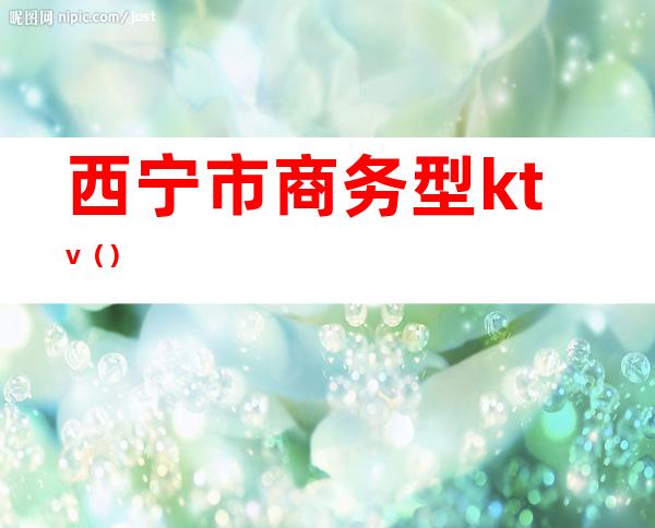 西宁市商务型ktv()