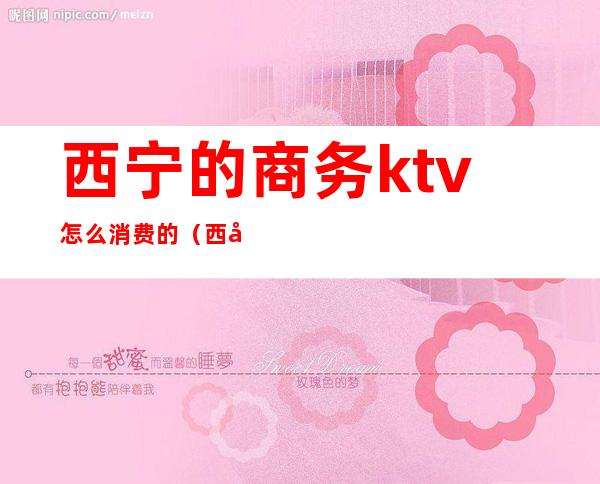 西宁的商务ktv怎么消费的（西宁ktv哪里比较便宜）
