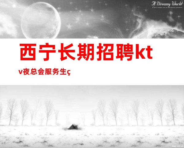 西宁长期招聘ktv夜总会服务生线上咨询满意你再来