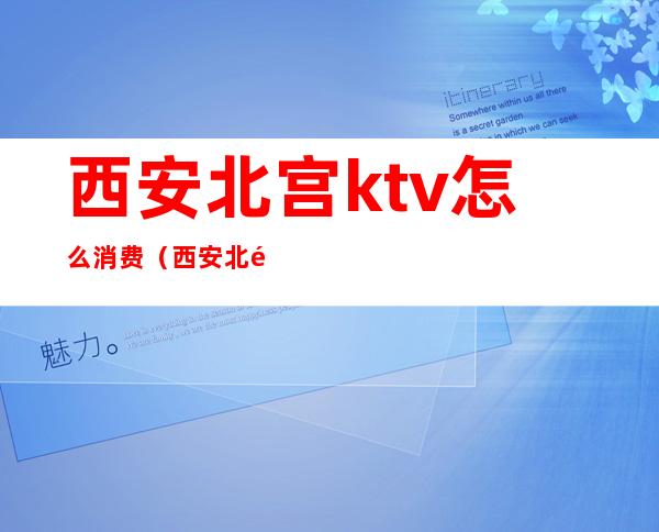 西安北宫ktv怎么消费(西安北郊ktv哪个好)