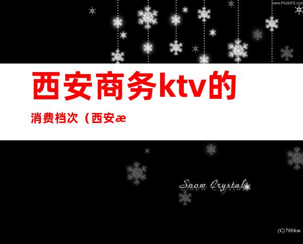 西安商务ktv的消费档次(西安有没有商务ktv)