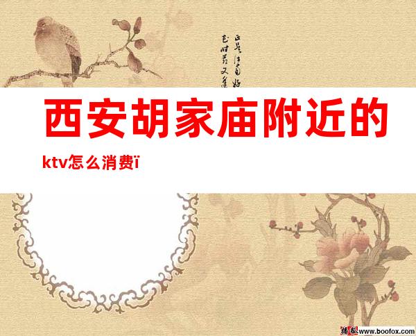 西安胡家庙附近的ktv怎么消费(西安哪家KTV好)