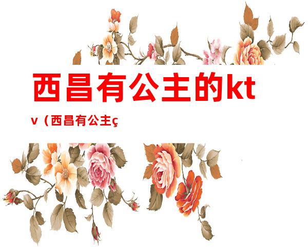 西昌有公主的ktv(西昌有公主的KTV会所怎么收费)