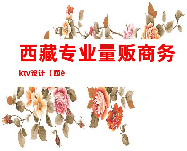 西藏专业量贩商务ktv设计（西藏ktv男模）