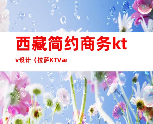 西藏简约商务ktv设计(拉萨KTV消费)