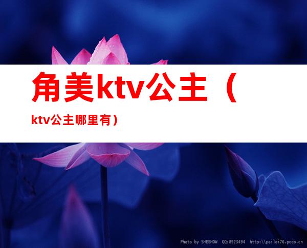 角美ktv公主(ktv公主哪里有)