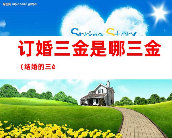 订婚三金是哪三金(结婚的三金是哪三金?)