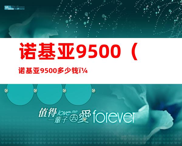 诺基亚9500(诺基亚9500多少钱)