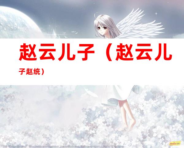 赵云儿子(赵云儿子赵统)