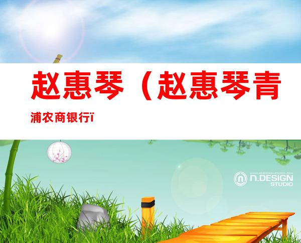 赵惠琴(赵惠琴青浦农商银行)