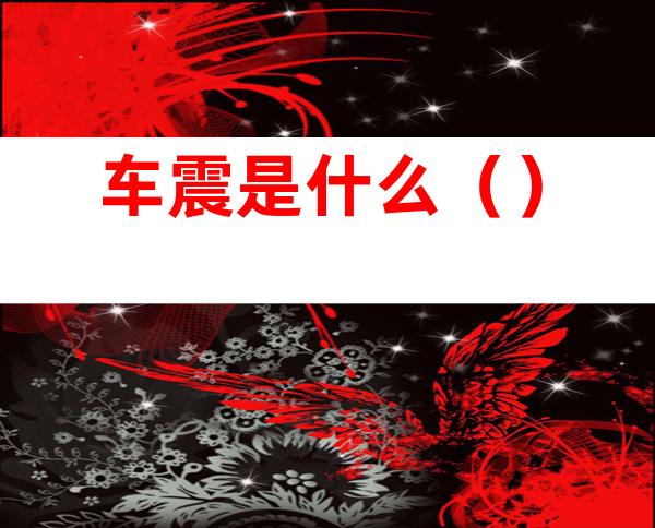 车震是什么()