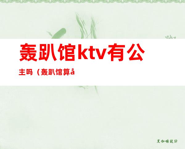 轰趴馆ktv有公主吗(轰趴馆算娱乐场所吗)