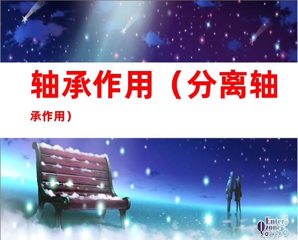 轴承作用(分离轴承作用)