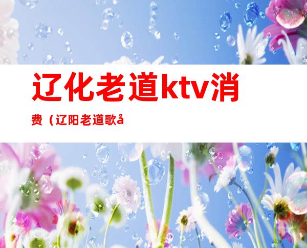 辽化老道ktv消费(辽阳老道歌厅怎么玩)