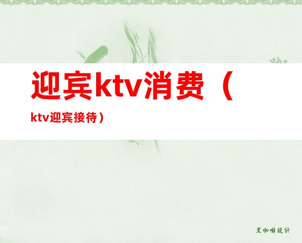 迎宾ktv消费(ktv迎宾接待)