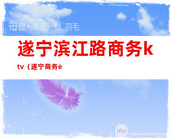 遂宁滨江路商务ktv（遂宁商务车站）