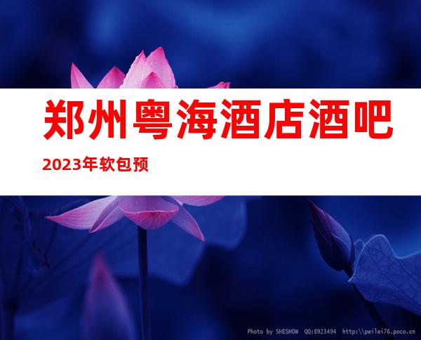 郑州粤海酒店酒吧2023年软包预订真实价格