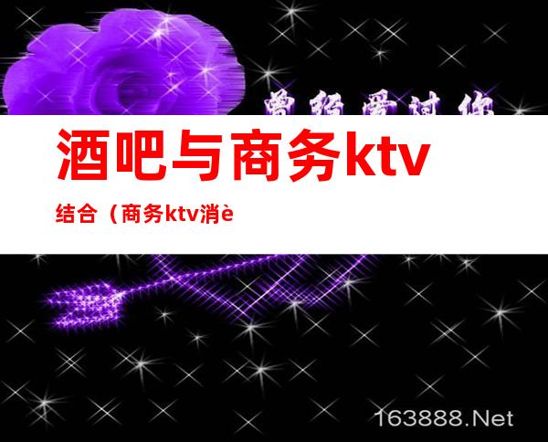 酒吧与商务ktv结合(商务ktv消费)