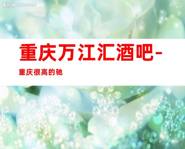 重庆万江汇酒吧-重庆很高的驰名商务休闲酒吧