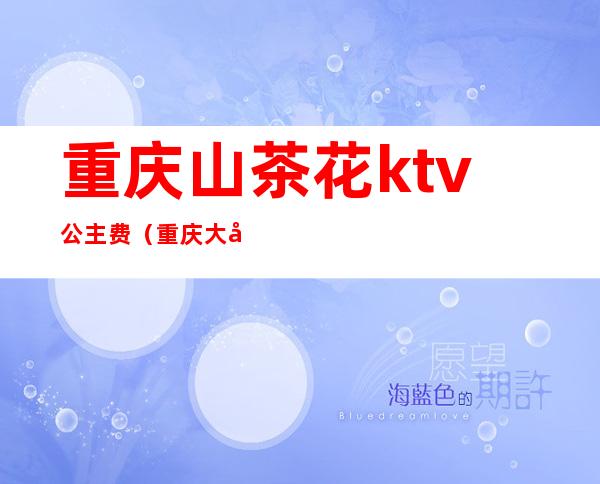 重庆山茶花ktv公主费（重庆大学城ktv公主什么价）