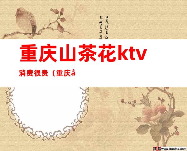 重庆山茶花ktv消费很贵(重庆山茶花ktv夜总会的消费水平是多少)