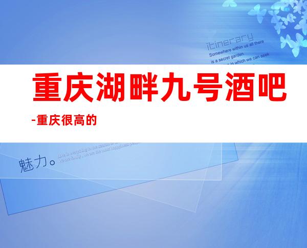 重庆湖畔九号酒吧-重庆很高的驰名商务休闲酒吧