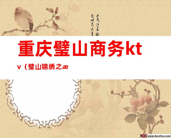 重庆璧山商务ktv(璧山锦绣之星商务酒店)