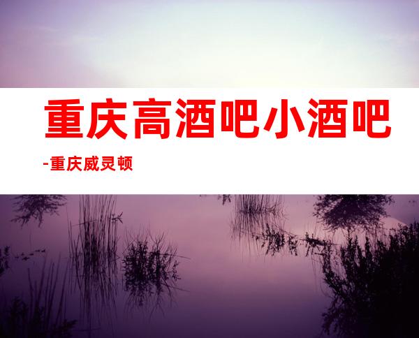 重庆高酒吧小酒吧-重庆威灵顿酒店休闲酒吧值得一去!
