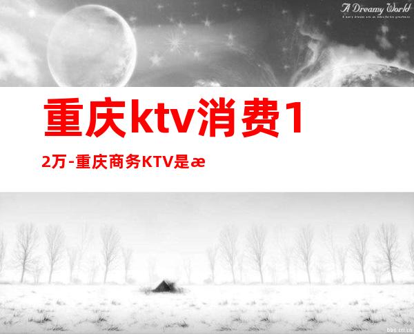 重庆ktv消费12万-重庆商务KTV是怎么消费的？