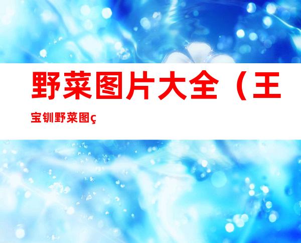 野菜图片大全(王宝钏野菜图片大全)